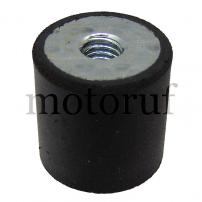 Industry and Shop Rubber-metal buffer