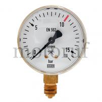 Industry and Shop Pressure gauge