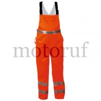 Industry and Shop Hi-vis dungarees, orange, size S