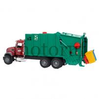 Toys MACK Granite Dustcart (ruby red/green)