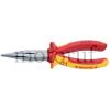 Industry Pliers chromed, handles insulated with multi-component covers, VDE approved, IEC 60900, DIN EN 60900