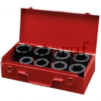 Industry and Shop Impact socket set, 8pcs, 1", 27-38mm