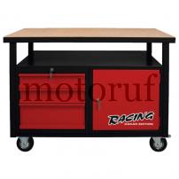 Industry and Shop Mobile workbench with 3 drawers and 1 door