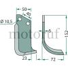 Gardening and Forestry Curved blade