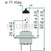 Top Parts Halogen bulb H7