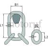 Gardening and Forestry Master link assembly