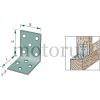 Industry and Shop Perforated angle brackets