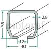 Top Parts Supporting rail