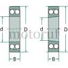 Industry and Shop Self-aligning ball bearing