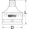 Industry and Shop 1/2" impact-reducing adaptor