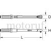 Top Parts 1/4" ERGOTORQUE®precision torque spanner with reversible ratchet head, 1-25Nm