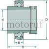 Industry and Shop Radial-insert ball bearing