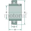 Industry and Shop Radial-insert ball bearing