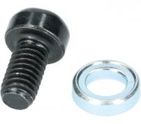 Shimano  Cable Fixing Bolt (M6 x 11.5) & Plate 
