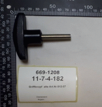 Hitachi 512-37867-80 HANDLE KNOB COMP.