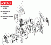 Ryobi Benzin RCS3535CBPK1, 5133001670 Spareparts Seite 1