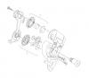 Sram  Spareparts SRAM X9 / SRAM X7 (-2004); 9.0SL / 9.0 / 7.0 / 5.0 / DUALDRIVE 27 (-2004) - REAR DERAILLEUR 3x9