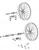 Sram  Spareparts WHEELS - MTB