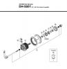 Shimano DH Dynamo Hub - Nabendynamo Spareparts DH-S501 2857A