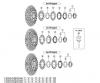 Shimano CS Cassette / Zahnkranz Spareparts CS-M960