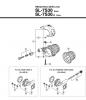 Shimano SL Shift Lever - Schalthebel Spareparts SL-7S30, SL-7S30-A