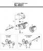 Shimano SL Shift Lever - Schalthebel Spareparts SL-8S31  NEXUS Revo-Shift Lever