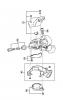 Shimano SL Shift Lever - Schalthebel Spareparts SL-F700-R SHIMANO CAPREO Tap-Fire Lever