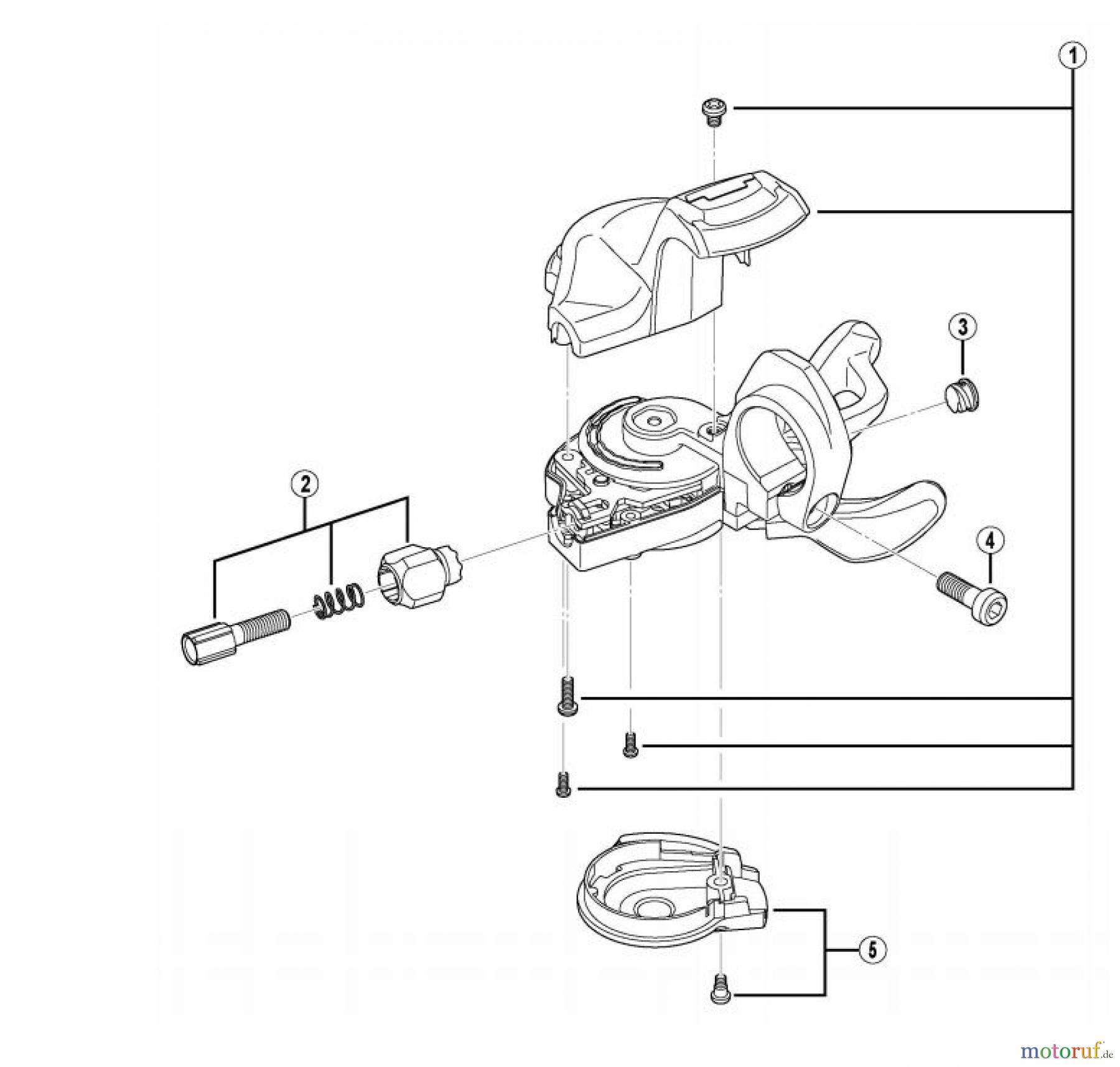 Shimano shifter parts online