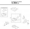 Shimano SL Shift Lever - Schalthebel Spareparts SL-M660-10R SLX Rapidfire Lever (10-Speed)