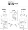 Shimano SL Shift Lever - Schalthebel Spareparts SL-M980 -3083 XTR Rapidfire Lever
