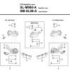 Shimano SL Shift Lever - Schalthebel Spareparts SL-M980-A -3310 XTR Rapidfire Lever