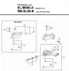 Shimano SL Shift Lever - Schalthebel Spareparts SL-M980-A -3310A