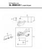Shimano SL Shift Lever - Schalthebel Spareparts SL-M980-B-I-3615