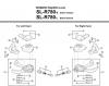Shimano SL Shift Lever - Schalthebel Spareparts SL-R780 _3220 SHIMANO Rapidfire Lever