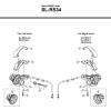 Shimano SL Shift Lever - Schalthebel Spareparts SL-RS34 -3468 Revo-Shift Lever