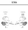 Shimano SL Shift Lever - Schalthebel Spareparts SL-RS45 -3365 Revo-Shift Lever