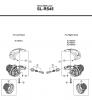 Shimano SL Shift Lever - Schalthebel Spareparts SL-RS45 -3365A
