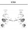 Shimano SL Shift Lever - Schalthebel Spareparts SL-RS47 -3366A  Revo-Shift Lever