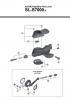 Shimano SL Shift Lever - Schalthebel Spareparts SL-S7000 ALFINE Rapidfire Plus Lever