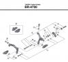 Shimano BR Brake - Bremse Spareparts BR-4700 -3865  TIAGRA Caliper Brake