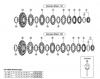 Shimano CS Cassette / Zahnkranz Spareparts CS-5600 SHIMANO 105 Kassette