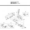 Shimano BR Brake - Bremse Spareparts BR-9010-F -3461 DURA-ACE Caliper Brake For Front