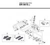 Shimano BR Brake - Bremse Spareparts BR-9010RS -3740  DURA-ACE Caliper Brake