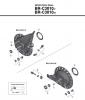 Shimano BR Brake - Bremse Spareparts BR-C3010-F_R -3748A NEXUS Roller Brake