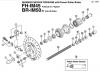 Shimano BR Brake - Bremse Spareparts BR-IM50F, 1999 ,-1822 SHIMANO NEXAVE FREEHUB w/Hi-Power Roller Brake