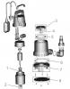 Güde Schmutzwasserpumpen SCHMUTZWASSERTAUCHPUMPE GS 4000 - 94621 Spareparts FSL94621-05