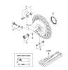 Shimano BR Brake - Bremse Spareparts BR-IM80-R-2962B Roller Brake