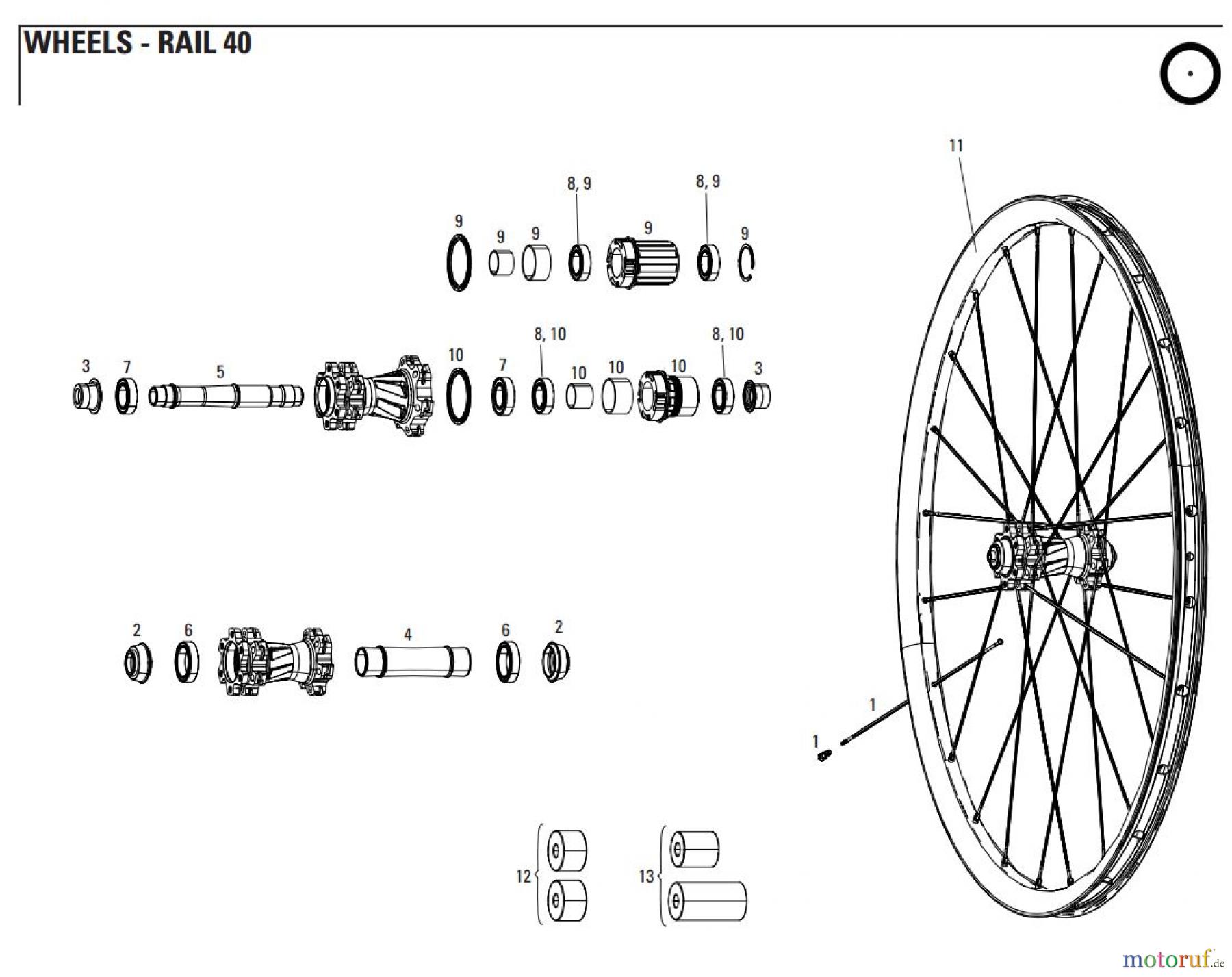  Sram Sram WHEELS - RAIL 40