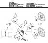 Shimano BR Brake - Bremse Spareparts BR-M355 -3813