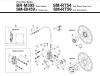 Shimano BR Brake - Bremse Spareparts BR-M395 -F- 3356 Front Disc Brake